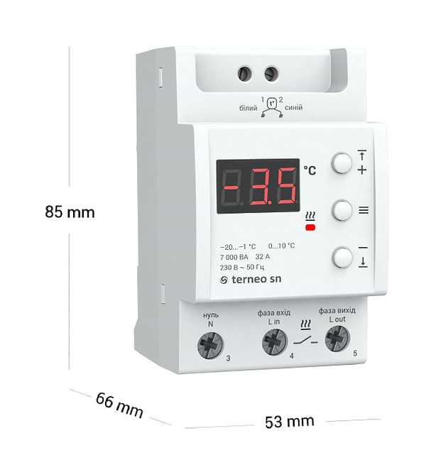 Фото - Терморегулятор Terneo SN