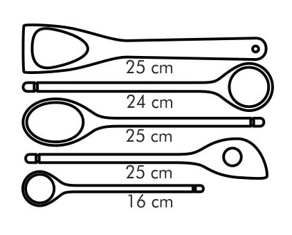 Фото - Кухарський набір приладів tescoma 637428 5 шт.