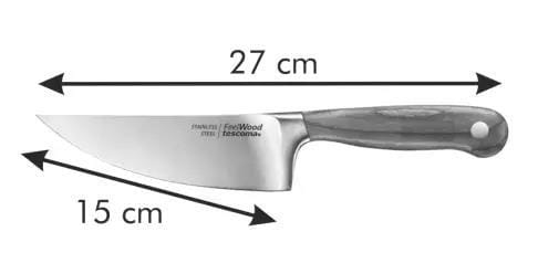 Фото - Ніж кухонний tescoma 884818 Feelwood 15 см