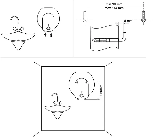 Фото - Водонагрівач Tesy Bilight Compact 15 A