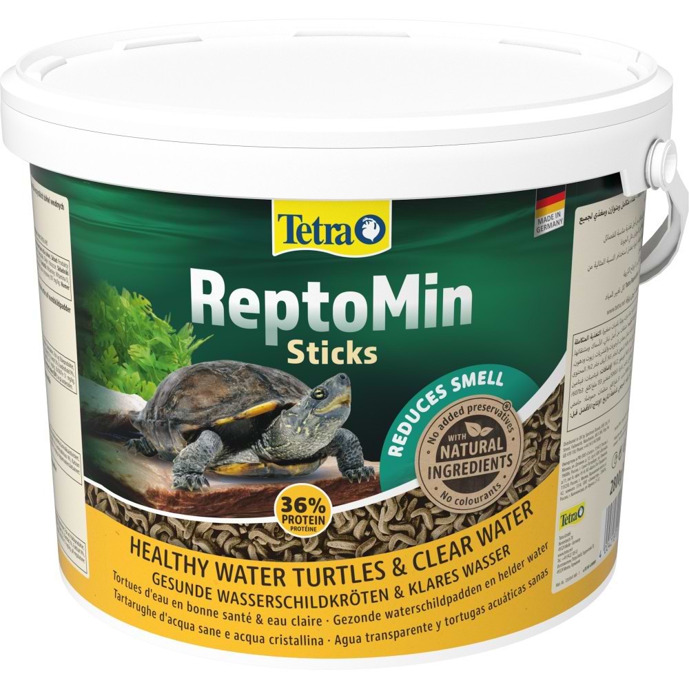 Корм для рептилій Tetra ReptoMin для черепах палички 2,8 кг (4004218201354)