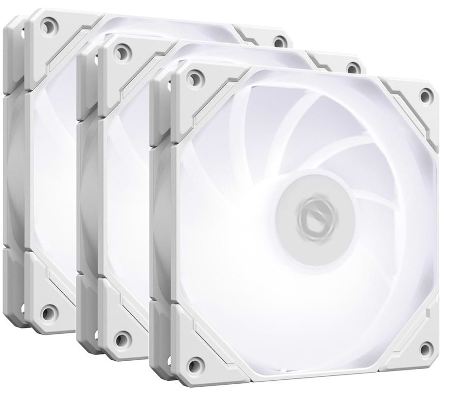 Корпусный вентилятор ID-Cooling TF-12025-Pro SW Trio White