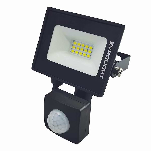Фото - Светодиодный прожектор EVROLIGHT набор с датчиком движения FM-01D-10 10W 6400К 2 шт. (000059244)