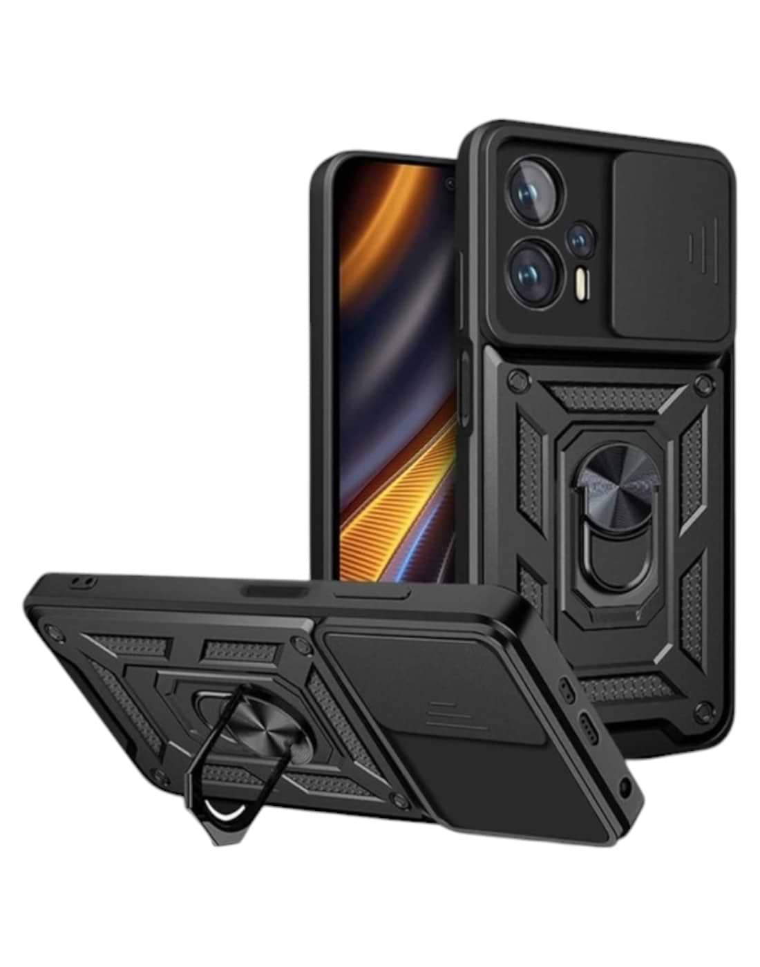 Чехол для смартфона BeCover Military for Poco F5 Black (709996) - Фото 1