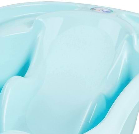 Фото - Детская ванночка Tega Baby Комфорт 2 в 1 анатомическая Голубая (TG-011-101)