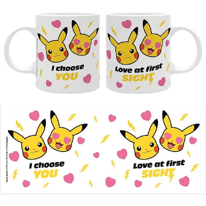 Фото - Чашка ABYstyle POKEMON Love at First Sight 320 мл (TGGMUG266)