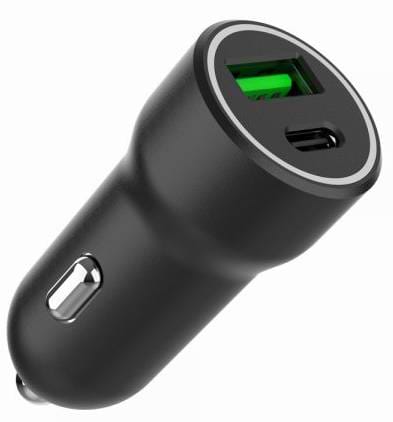 Купити Автомобільний зарядний пристрій Gembird 1xUSB-A (18W QC3.0)+ 1xUSB-C 20W PD (TA-UC-A2PDQC20-CAR-01) - Фото 1 Автомобільний зарядний пристрій Gembird 1xUSB-A (18W QC3.0)+ 1xUSB-C 20W PD (TA-UC-A2PDQC20-CAR-01) - Фото 1