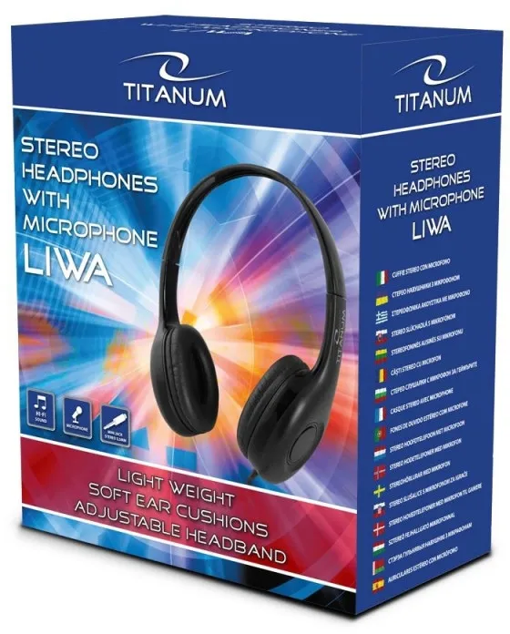Фото - Наушники полноразмерные проводные Esperanza Titanum Liwa Headset TH114