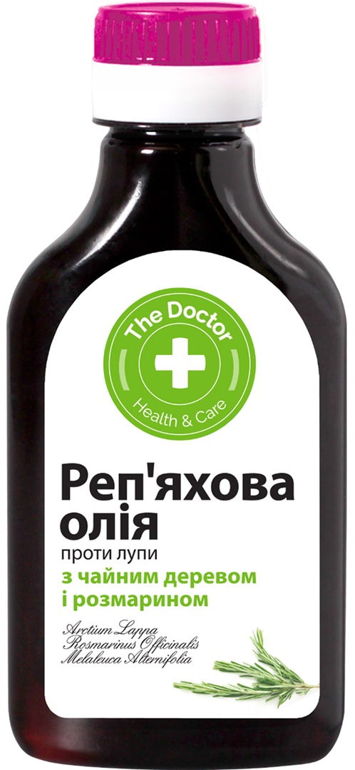 Масло для волос The Doctor Health&Care репейная 100 мл против перхоти (4823015919565)