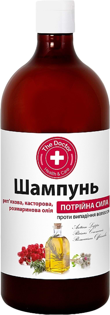 Шампунь жіночий The Doctor Health&Care потрійна сила 1 л (4823015929809)