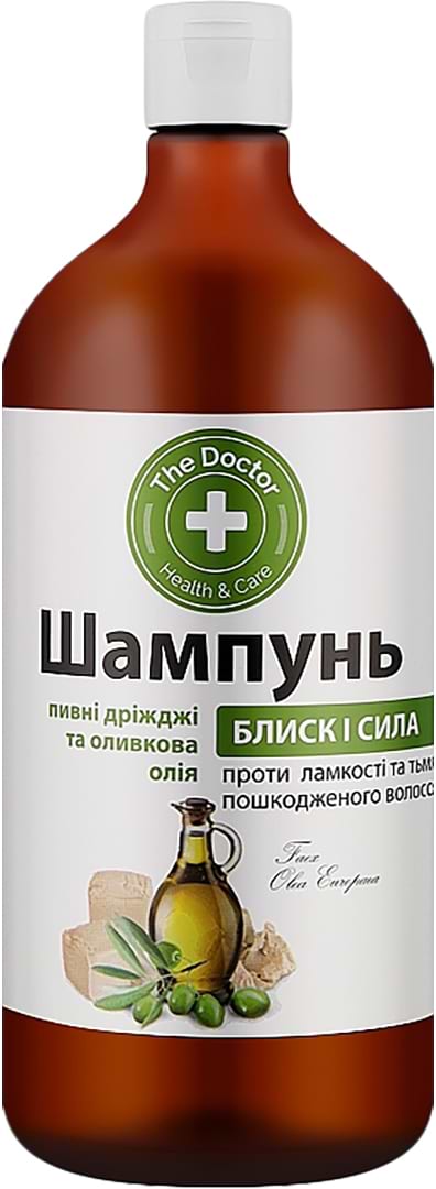 Фото - Шампунь женский The Doctor Health&Care пивные дрожжи/оливковое масло 1 л (4823015929816)