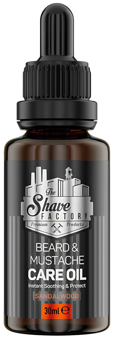 Масло для бороды The Shave Factory Beard & Moustache Care Oil Sandalwood 30 мл (840302410790)