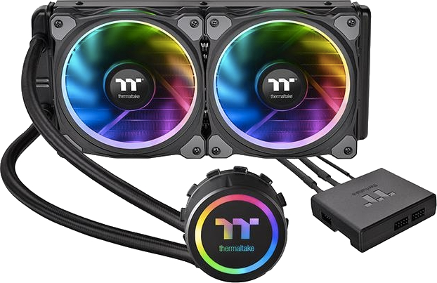 Водяна система охолодження Thermaltake Floe Riing RGB 240 TT Premium Edition (CL-W157-PL12SW-A)