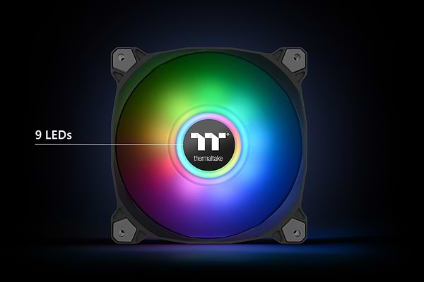 Фото - Корпусный вентилятор Thermaltake Pure Duo 14 (CL-F116-PL14SW-A)