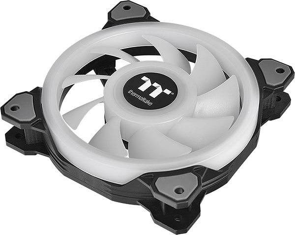 Фото - Корпусний вентилятор Thermaltake Riing Quad 12 RGB Radiator Fan TT Premium Edition (CL-F088-PL12SW-C)