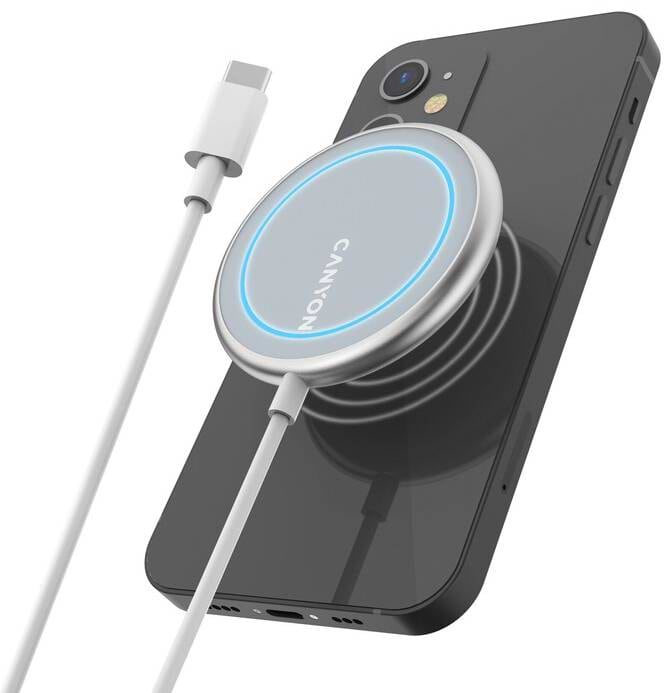 Беспроводное зарядное устройство Canyon WS-100 Wireless Charger (CNS-WCS100) - Фото 1