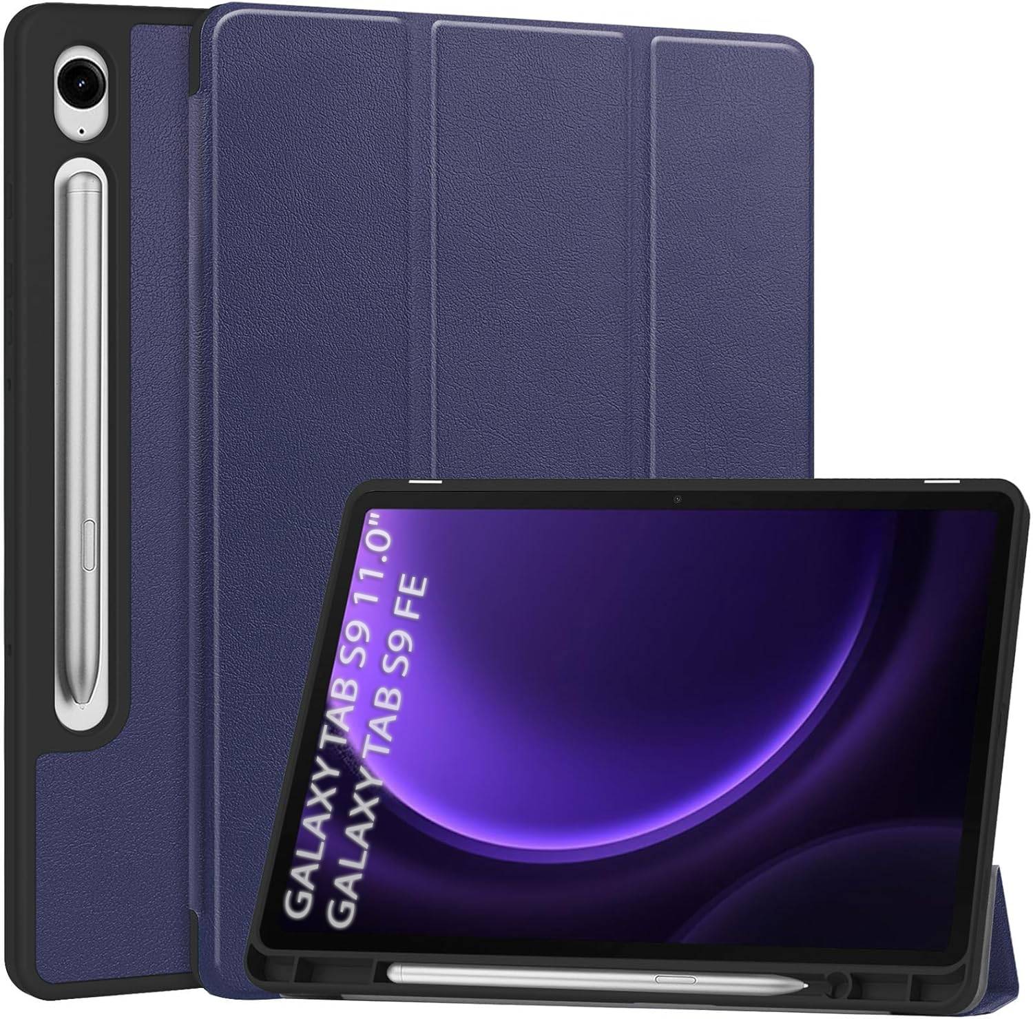 Чехол для планшета BeCover Flexible TPU Mate for Samsung Galaxy Tab S9 (SM-X710/SM-X716)/S9 FE (SM-X510/SM-X516B) 11.0" Deep Blue (712528)