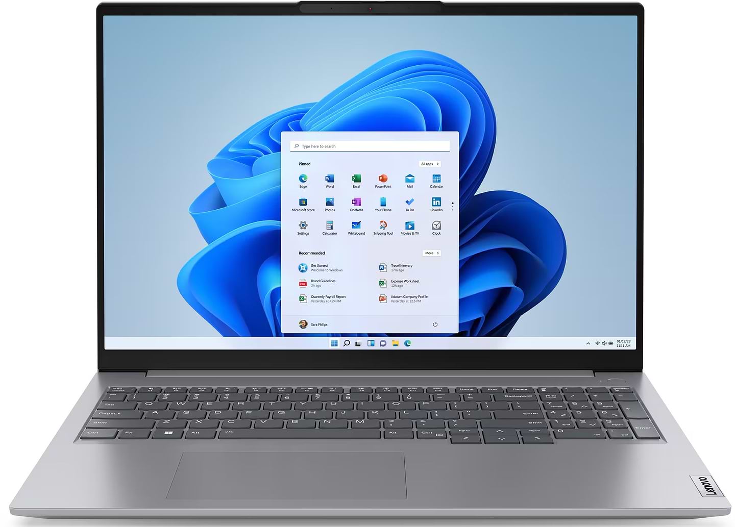 Ноутбук Lenovo ThinkBook 16 G6 IRL (21KH00T5RA) Arctic Grey - Фото 1