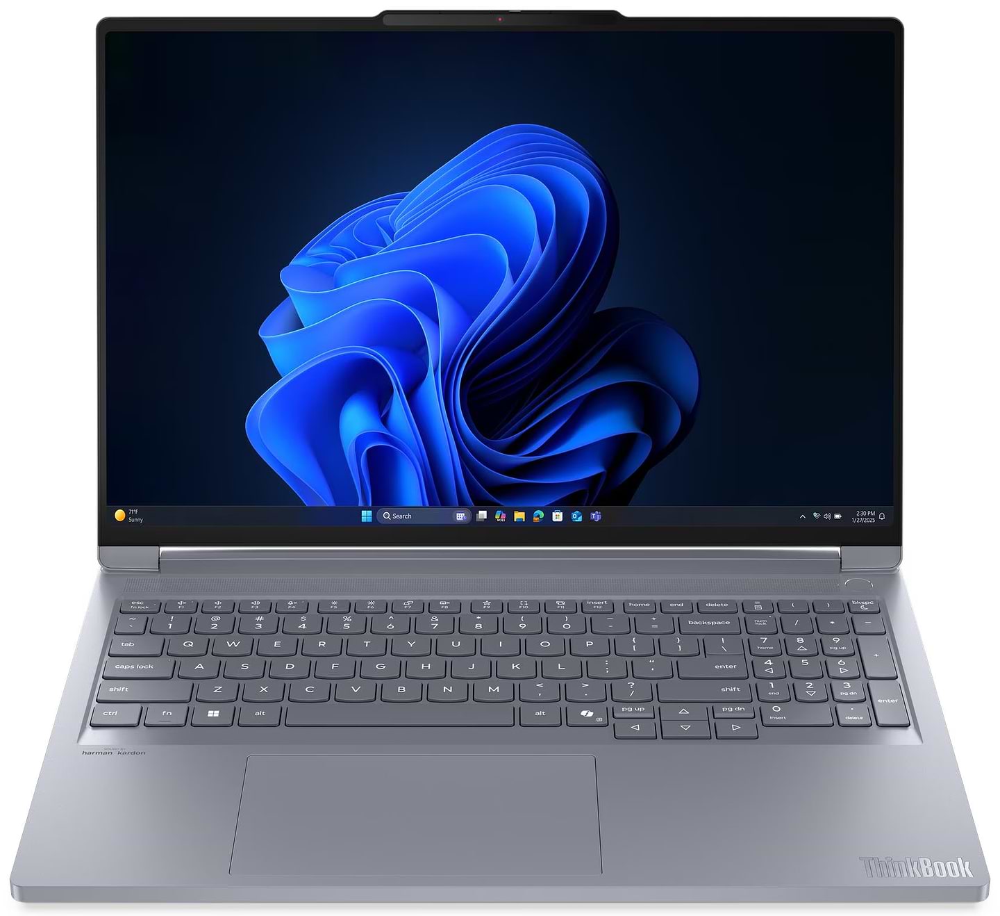 Ноутбук Lenovo ThinkBook 16p G6 IAX (21R0000WRA) Luna Grey - Фото 1