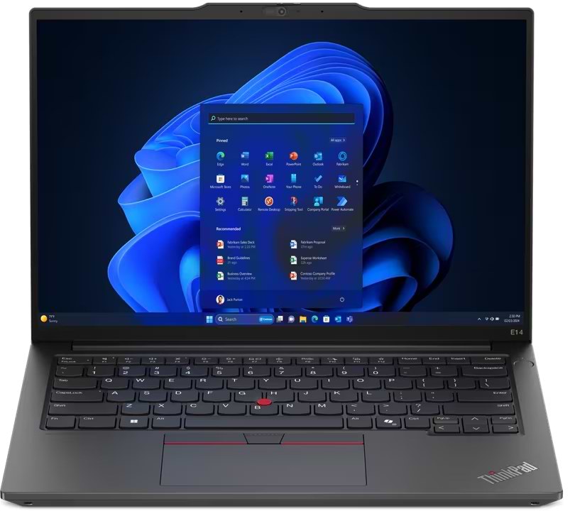 Ноутбук Lenovo ThinkPad E14 Gen 6 (21M7000KRA) Black - Фото 1