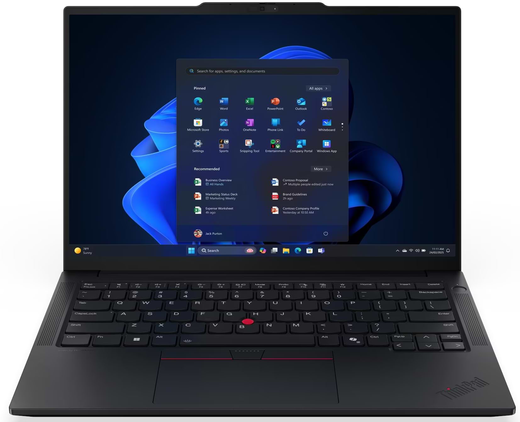 Ноутбук Lenovo ThinkPad E14 Gen 7 (21TAS06800) Black - Фото 1