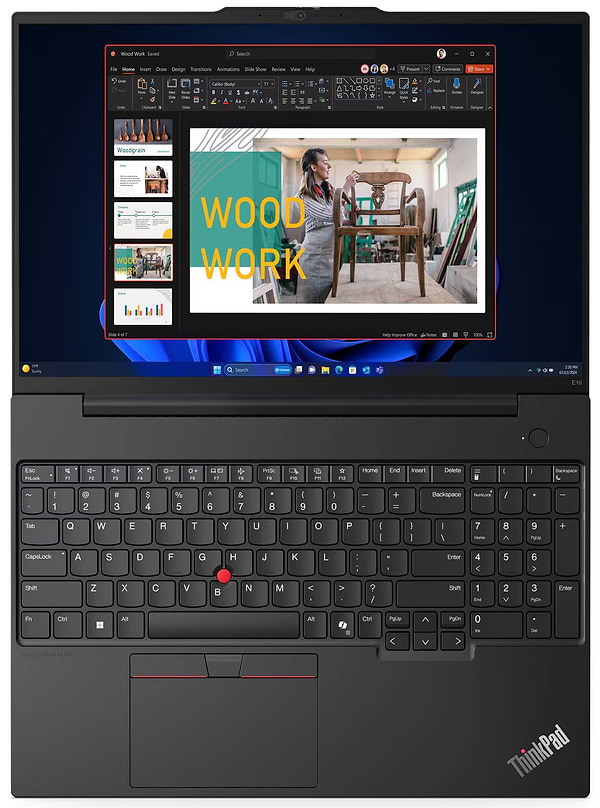Фото - Ноутбук Lenovo ThinkPad E16 Gen 2 (21MA002YRA) Graphite Black