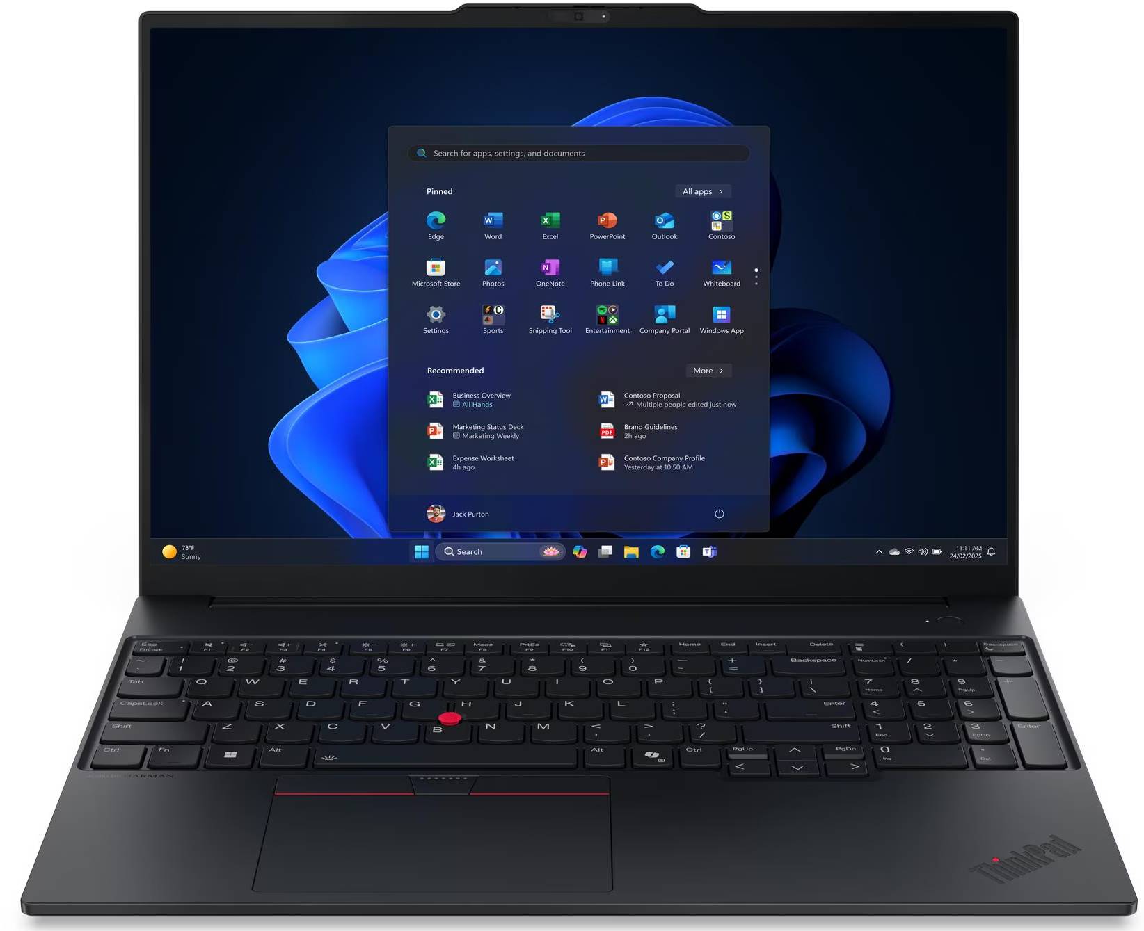 Купити Ноутбук Lenovo ThinkPad E16 Gen 3 (21SUS01N00) Eclipse Black - Фото 1 Ноутбук Lenovo ThinkPad E16 Gen 3 (21SUS01N00) Eclipse Black - Фото 1