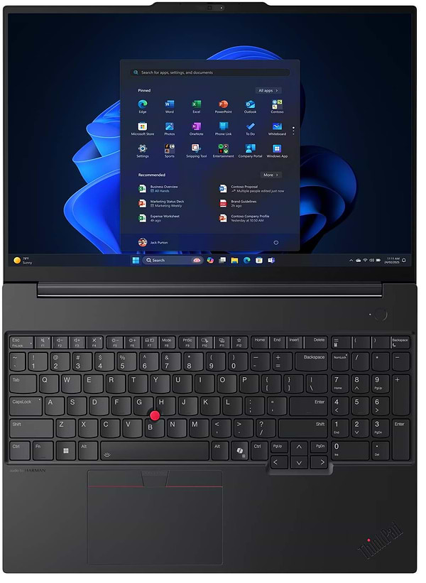 Фото - Ноутбук Lenovo ThinkPad E16 Gen 3 (21SUS01Q00) Eclipse Black