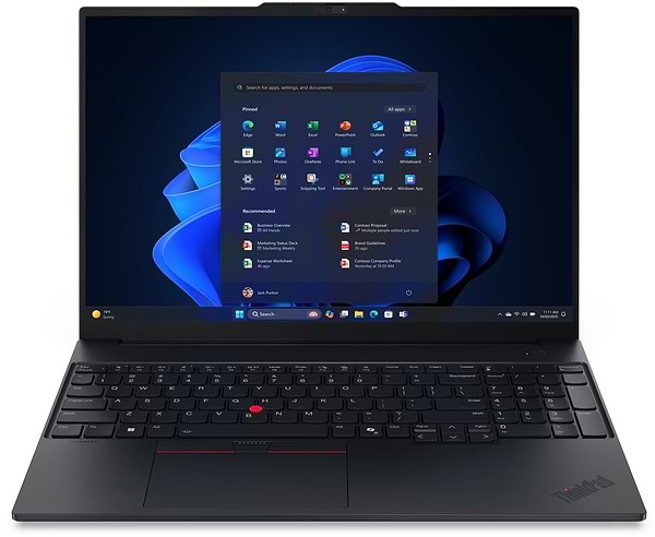 Фото - Ноутбук Lenovo ThinkPad E16 Gen 3 (21TGS08H00) Black