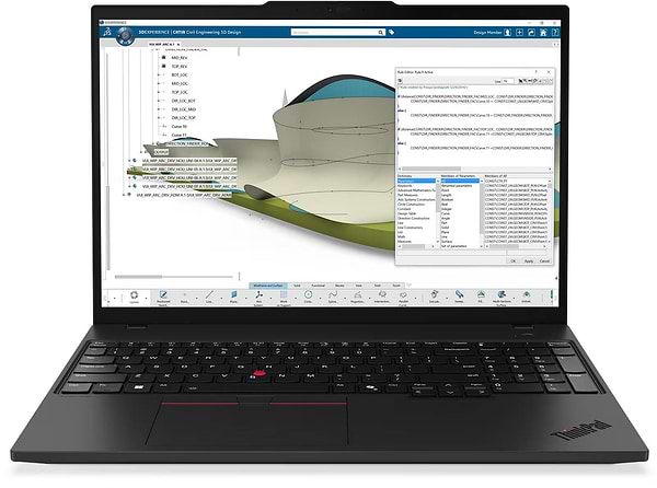 Фото - Ноутбук Lenovo ThinkPad P16s G4 (21QR003QRA) Black