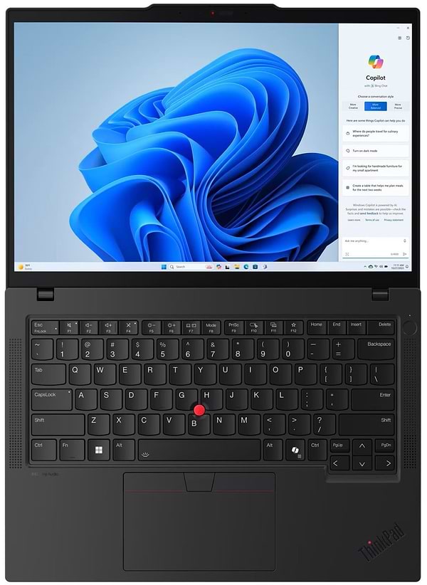Фото - Ноутбук Lenovo ThinkPad T14 Gen 5 (21ML003URA) Black
