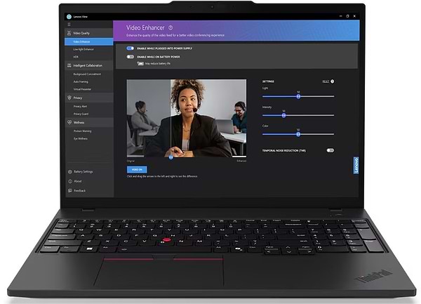 Фото - Ноутбук Lenovo ThinkPad T16 Gen 3 (21MQS0FA00) Black