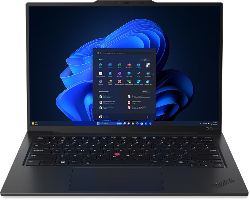 Ноутбук Lenovo ThinkPad X1 Carbon Gen 12 (21KC005ERA) Black Paint - Фото 1