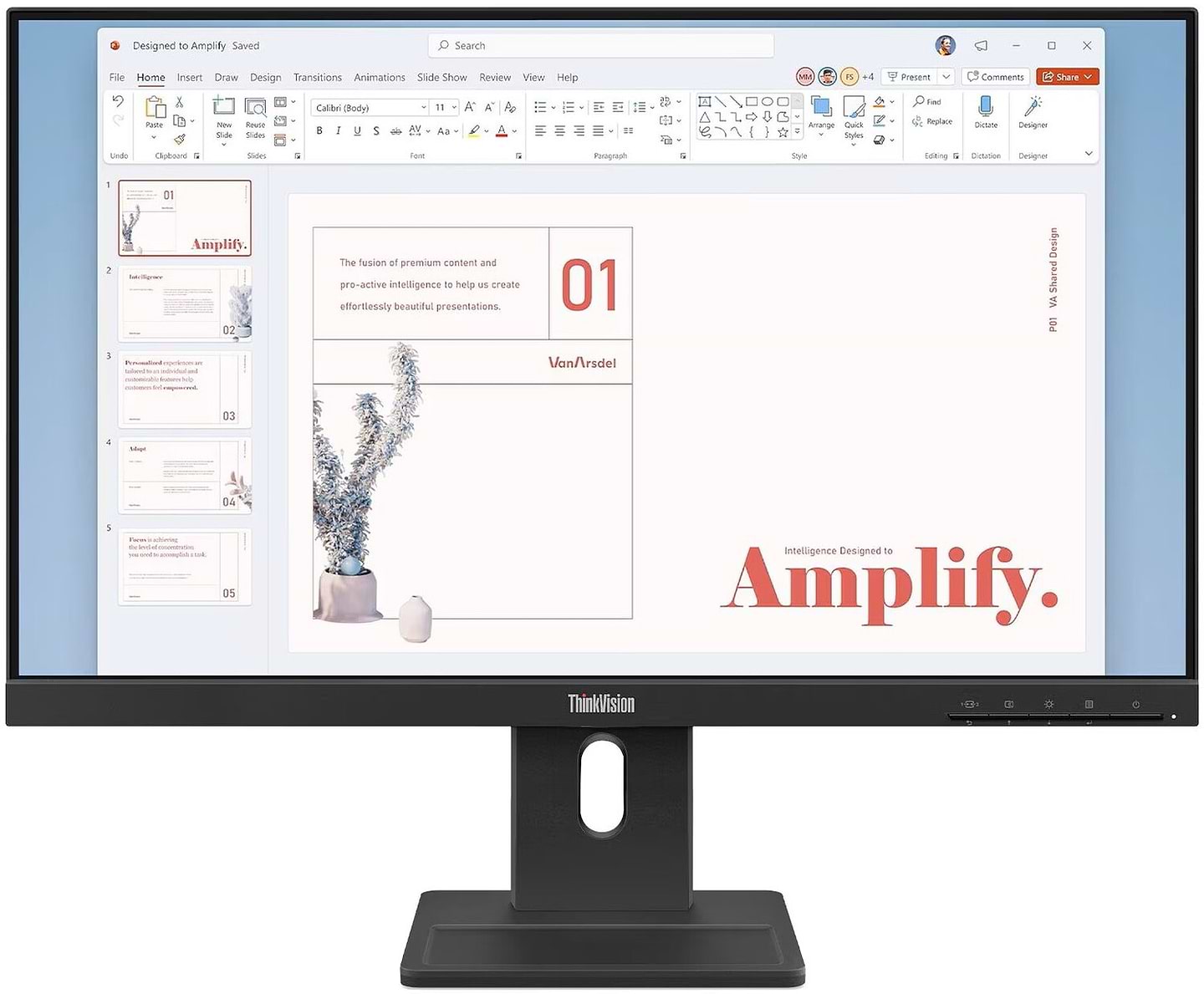 Купити Монітор Lenovo E24-40 (64BAMAT1UA) - Фото 1 Монітор Lenovo E24-40 (64BAMAT1UA) - Фото 1