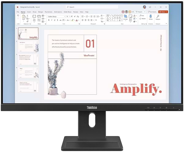 Фото - Монітор Lenovo E24-40 (64BAMAT1UA)