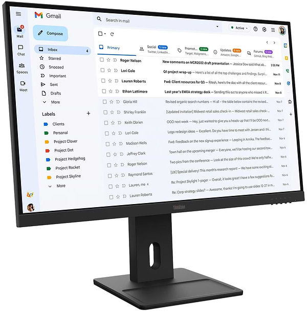Фото - Монітор Lenovo E27-40 (64BCMAT4EU)