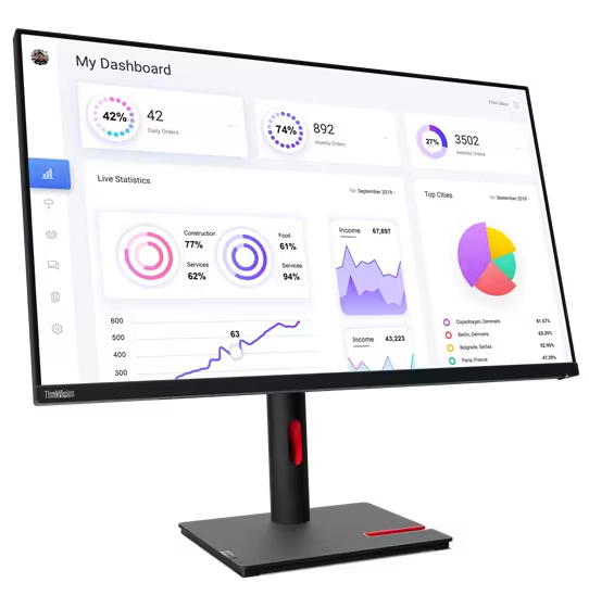 Фото - Монітор Lenovo T32p-30 (63D2GAT1UA)