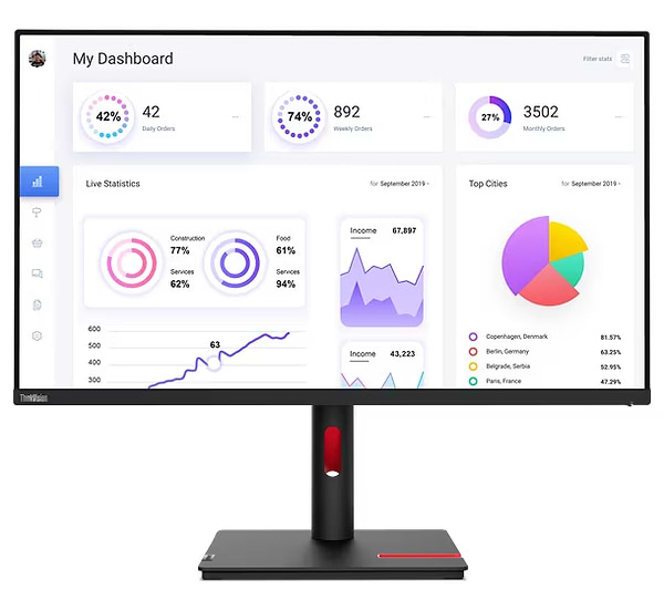 Фото - Монітор Lenovo T32p-30 (63D2GAT1UA)