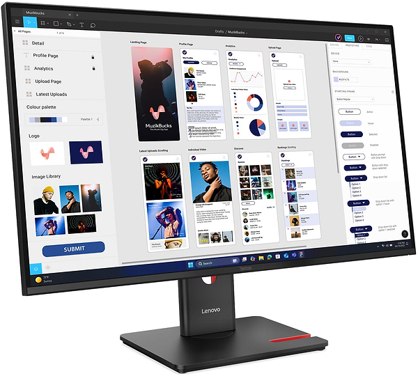 Фото - Монітор Lenovo T32UD-40 (64B0GAT1UA)