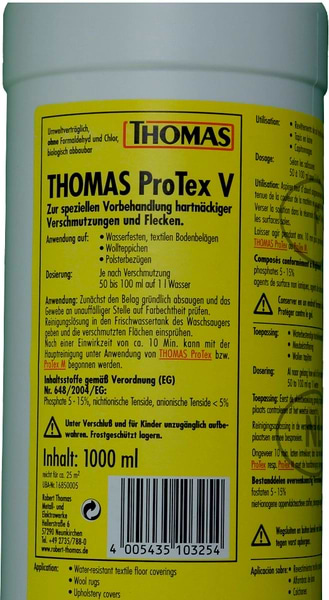 Фото - Шампунь для пилососів миючих Thomas 787515 Protex V