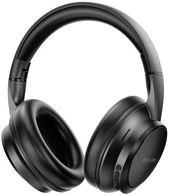 Навушники накладні бездротові Bavin BH-66 OVER-EAR Stereo Black (BH-BH-66-BK)