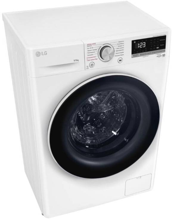 Фото - Стирально-сушильная машина LG F2V3FG0W