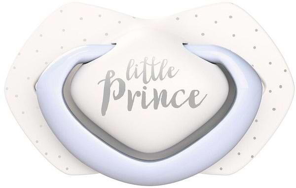 Фото - Симетрична пустушка Canpol babies 0-6 міс ROYAL BABY 2 шт. - блакитна (22/650_blu)