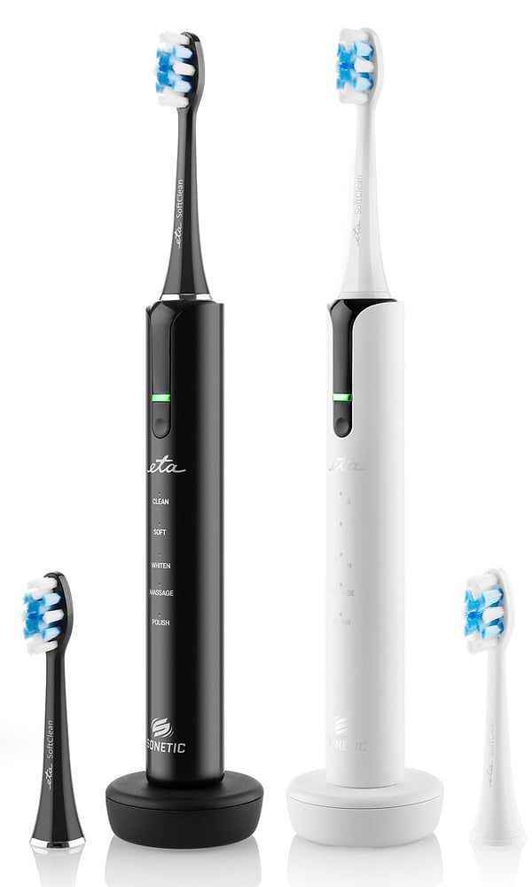 Фото - Зубна щітка електрична ETA Sonetic 2709 90000 2 шт. Фото - Зубна щітка електрична ETA Sonetic 2709 90000 2 шт.