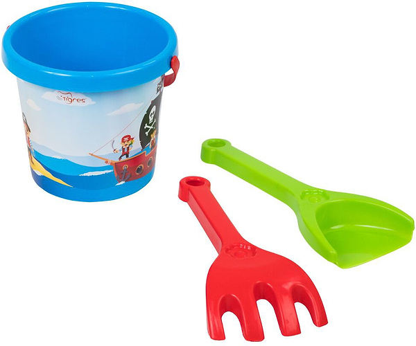 Фото - Набір для гри в пісочниці Tigres з термонаклейкою 3 ел. в асортименті (39634)