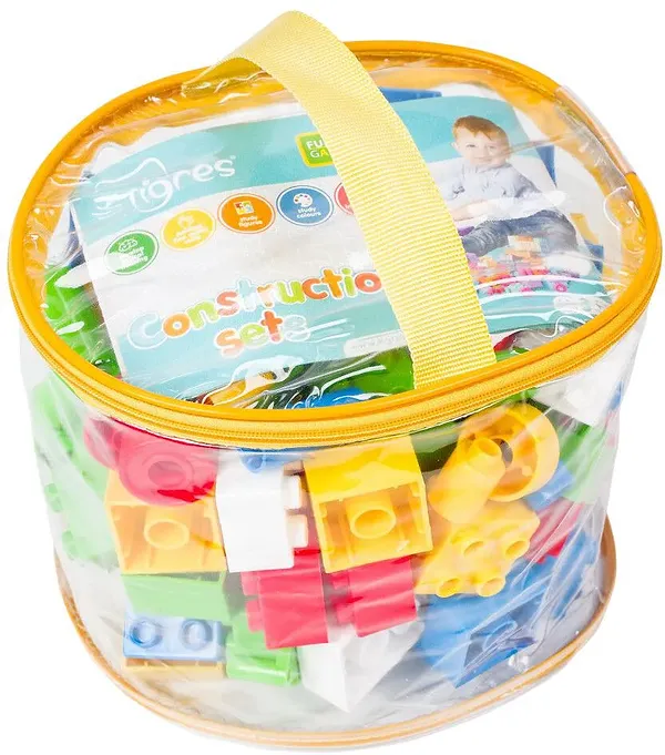 Фото - Пластиковий конструктор Tigres 93 ел. в сумці (39128)