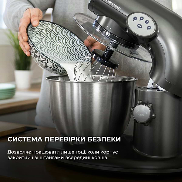 Фото - Уценка - Планетарный миксер Cecotec Cecomixer Compact (CCTC-04019)
