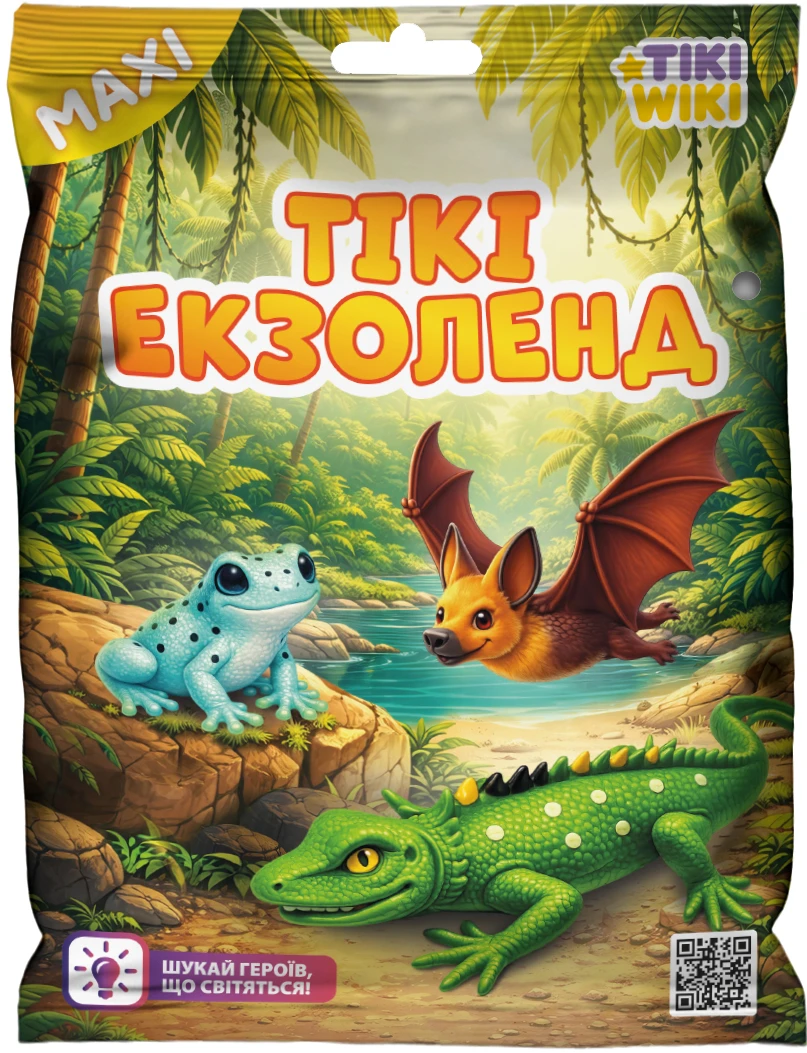 Стретч-антистрес Tiki Wiki серії Maxi – ТИКІ ЕКЗОЛЕНД в асортименті (SQ144)