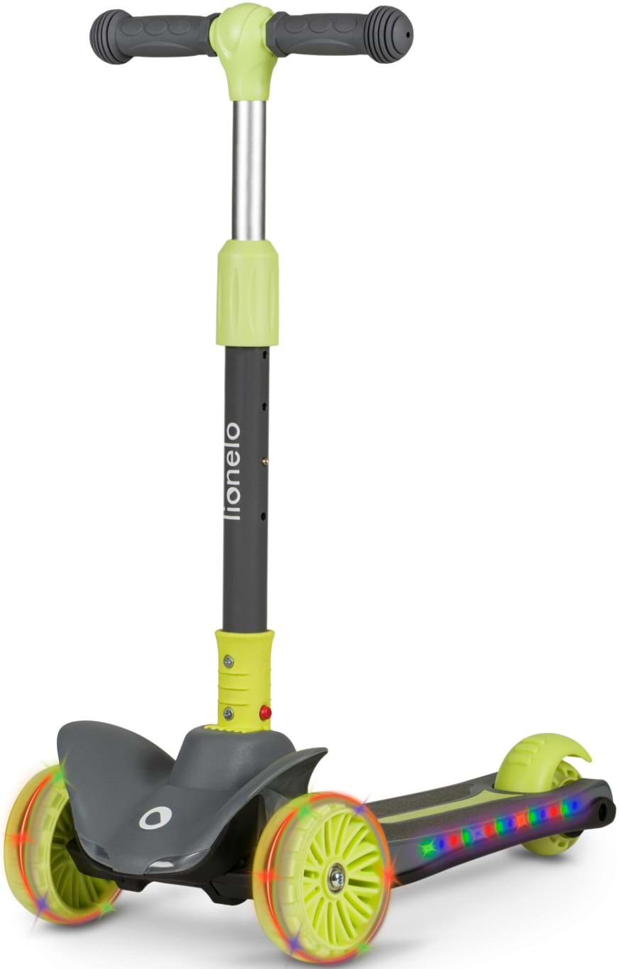 Трёхколёсный самокат Lionelo Timmy Green Lime