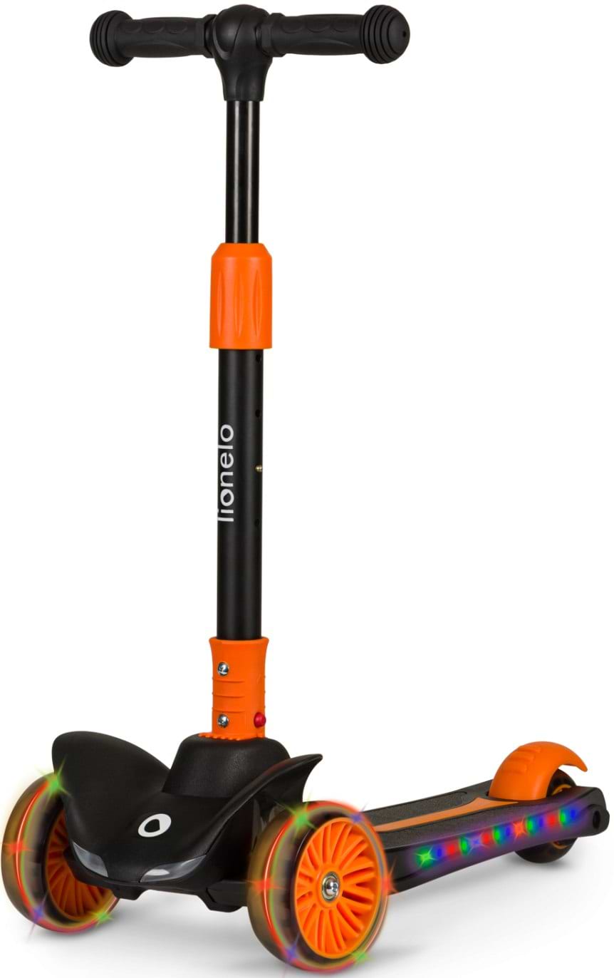 Трёхколёсный самокат Lionelo Timmy Orange Black